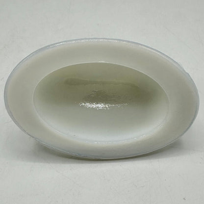 Vintage Set Of 2 Small Milk Glass Hen On Nest Dishes Westmoreland & Hazel Atlas /cb