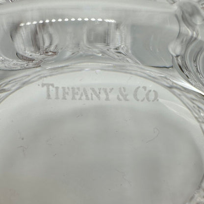 Tiffany & Co Bamboo Lattice 6 Inch Crystal Bowl Made in Germany /cb