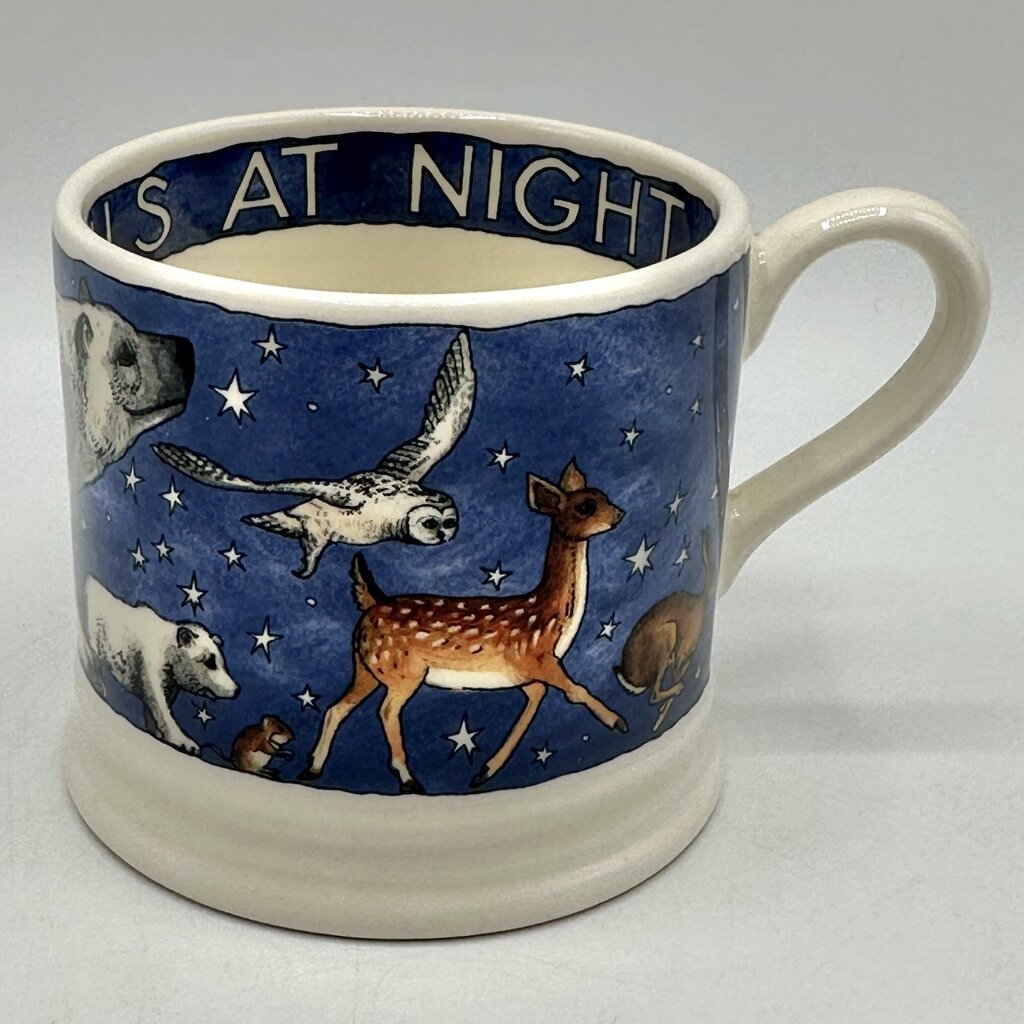 Emma Bridgewater Small Mug Winter Animals At Night Made In England /cb