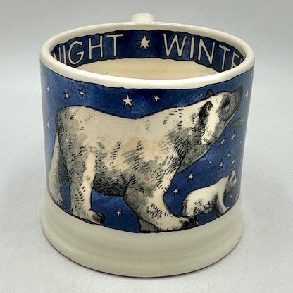Emma Bridgewater Small Mug Winter Animals At Night Made In England /cb