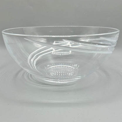 Vintage Cristal d’Arques Durand Farandole 9” Serving Bowl /cb