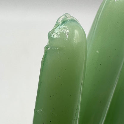 Vintage Jadeite Hand Shaped Ring Jewelry Holder 8 Inches /cb