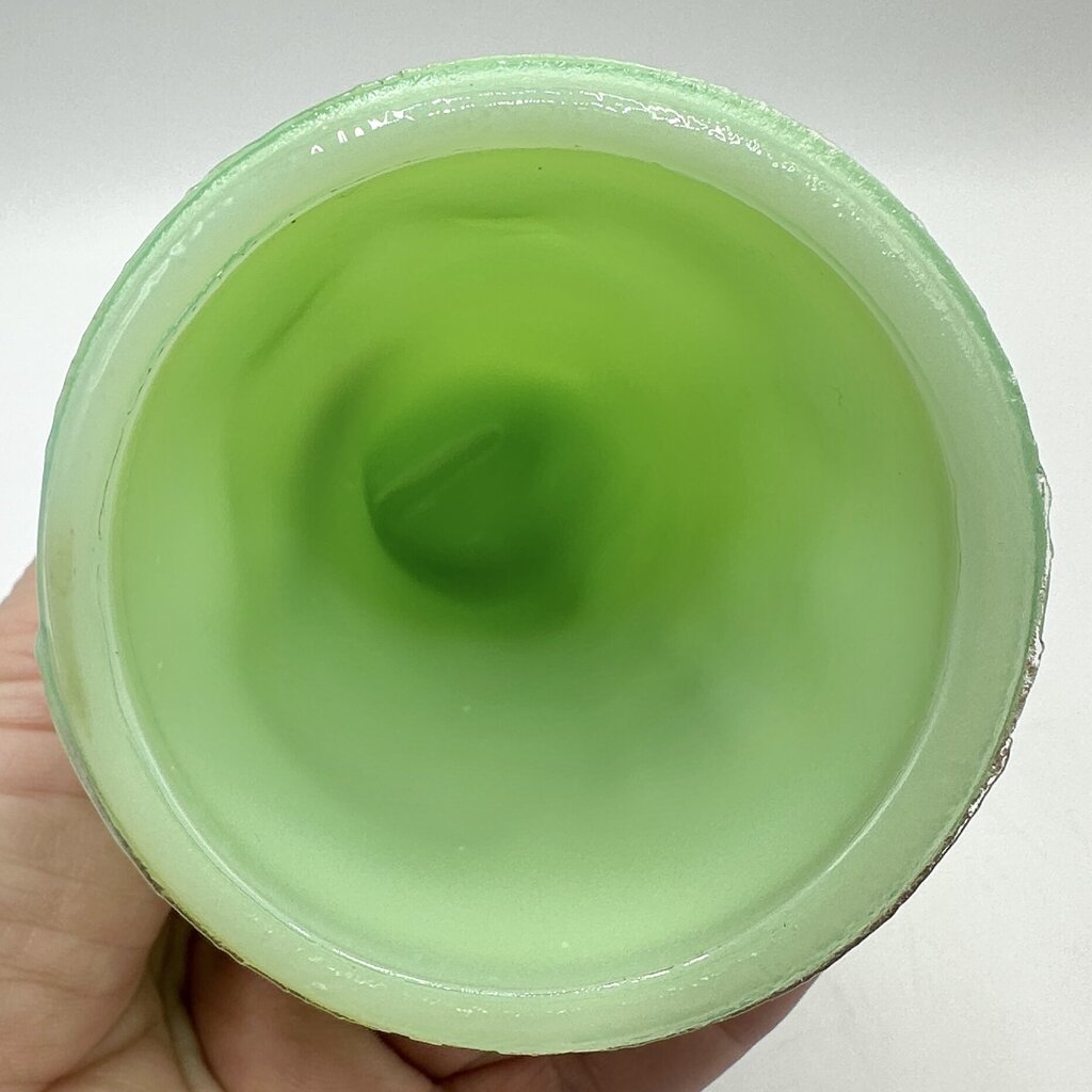 Vintage Jadeite Hand Shaped Ring Jewelry Holder 8 Inches /cb