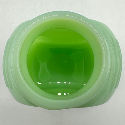 Vintage Mid Century Jadeite Drippings Bowl & Flour Shaker /cb