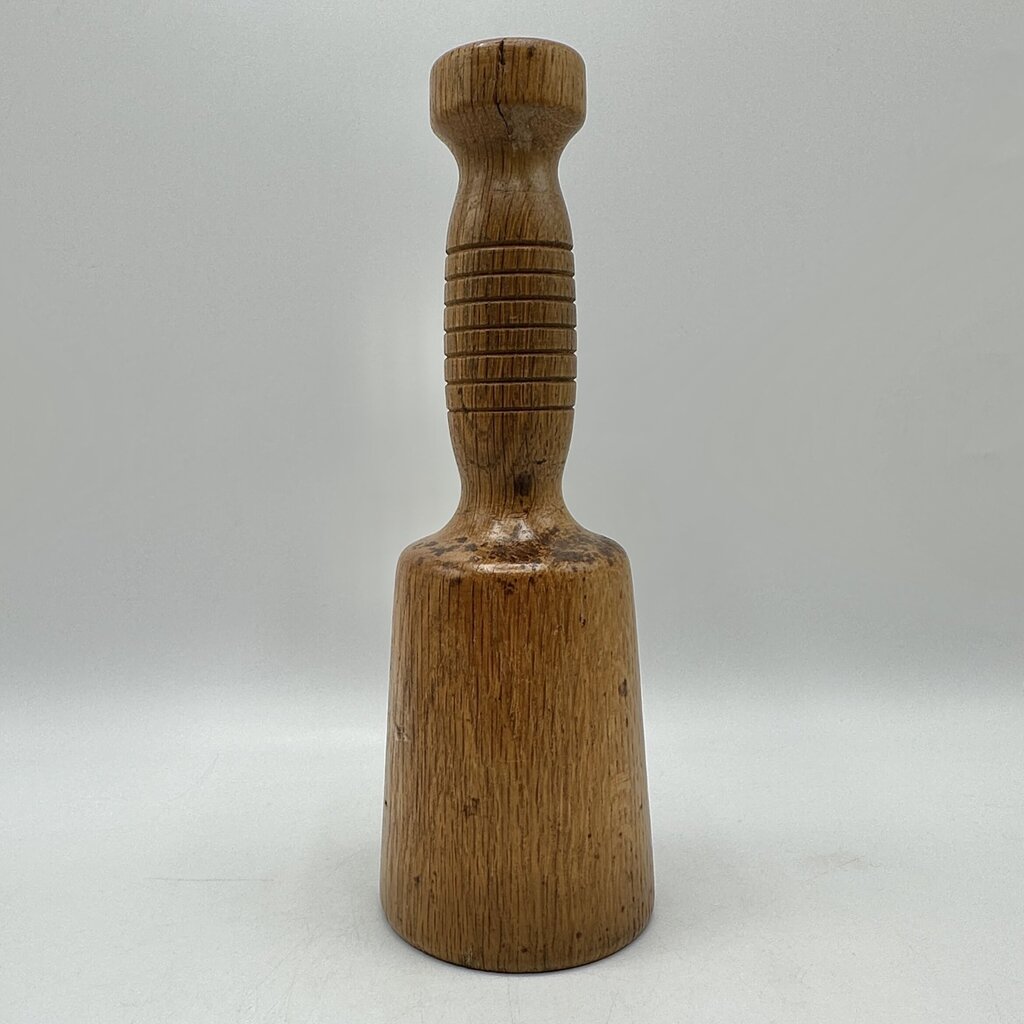 Antique Wooden Potato Masher & Hand Mixer Kitchen Utensils Primitive /cb
