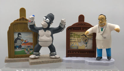 8ea 2002 The Simpsons Creepy Classics Burger King Meal Toys