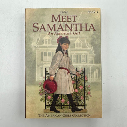Vintage Pleasant Company American Girl 6 1/2” Mini Doll Samantha Parkington w/Box & Book /cb