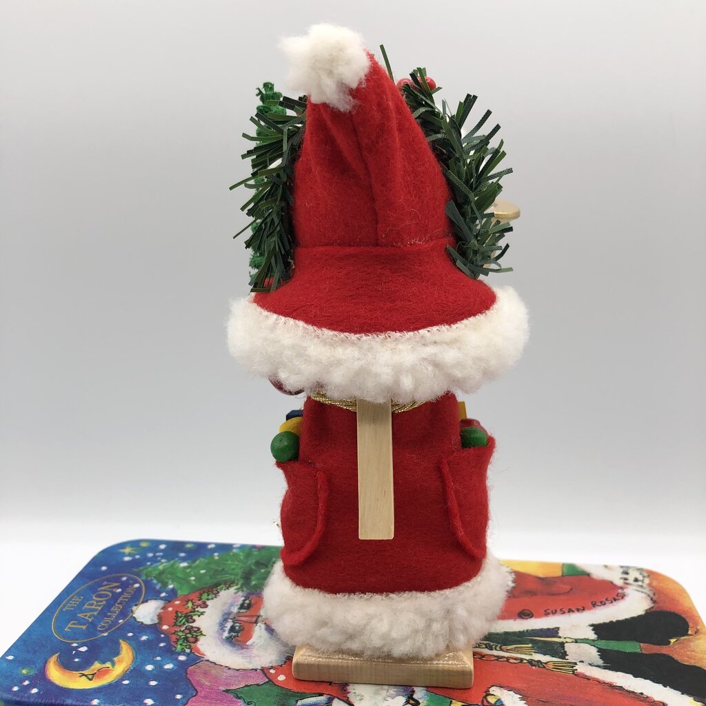 Germany Steinbach Kriss Kringle 5” Nutcracker in Decorative Tin /b