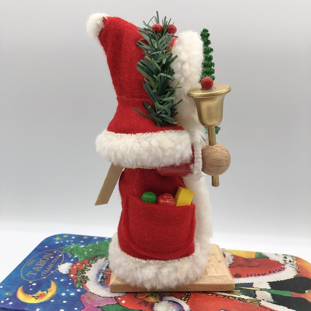 Germany Steinbach Kriss Kringle 5” Nutcracker in Decorative Tin /b