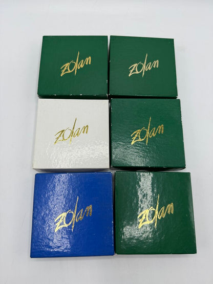 Donald Zolan Mini Collectors Plate Pembroke & Oakes Set of 6 /roh