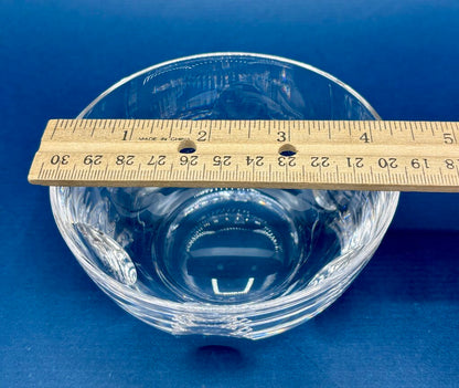 Royal Leerdam Queen Julianna 4” Crystal Finger Bowls Set of 5 /j