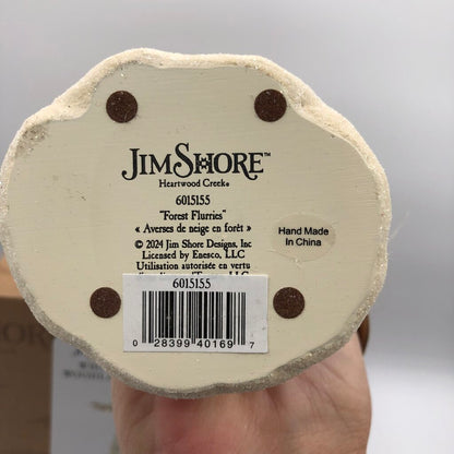 2024 Jim Shore “Forest Flurries” 6015155 Snowman Figurine NIB /b
