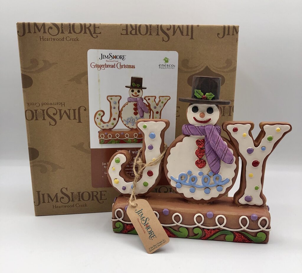 2024 Jim Shore “Baked With Joy” Gingerbread Figurine 6015434 NIB /b /b