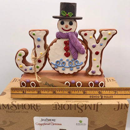 2024 Jim Shore “Baked With Joy” Gingerbread Figurine 6015434 NIB /b /b