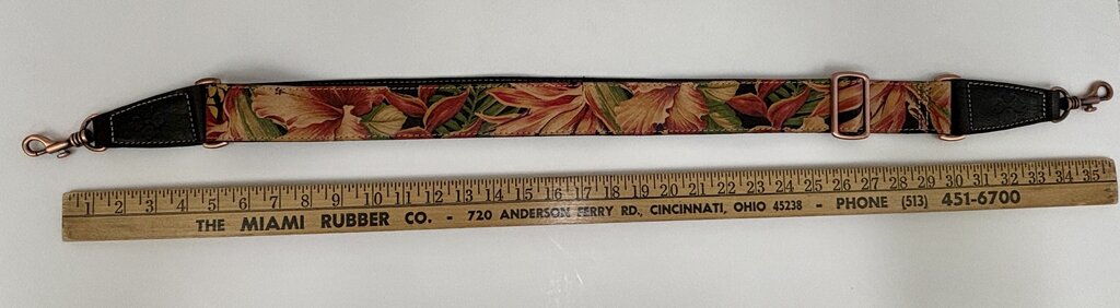 Patricia Nash Guitar Strap Cuban Tropical /j