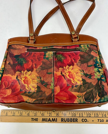 Patricia Nash Tote Bag Poppy Floral /j