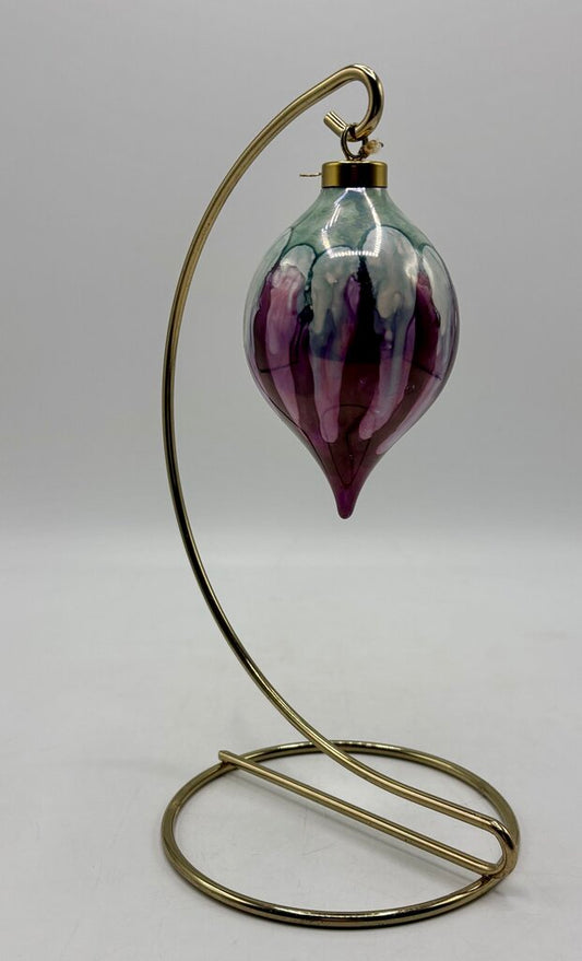 Beautiful Hand Painted Vtg. Susie Groover Ornament /j