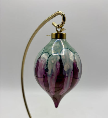 Beautiful Hand Painted Vtg. Susie Groover Ornament /j