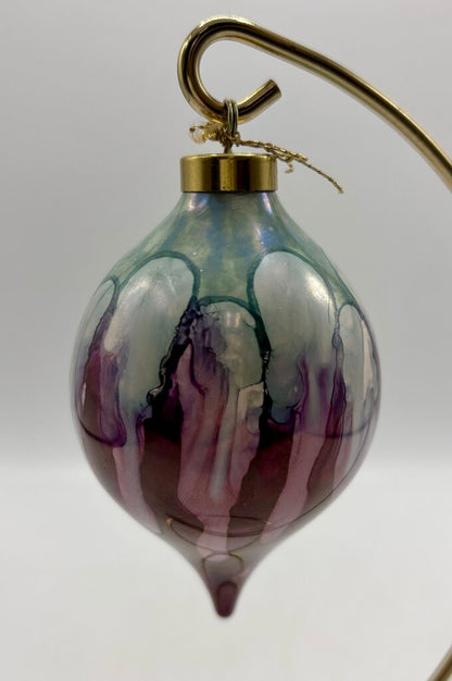 Beautiful Hand Painted Vtg. Susie Groover Ornament /j