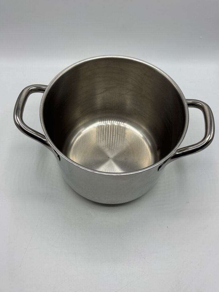 Barazzoni Double Handle Stockpot with Lid 6.5” Dia. (3 Gal?) /j
