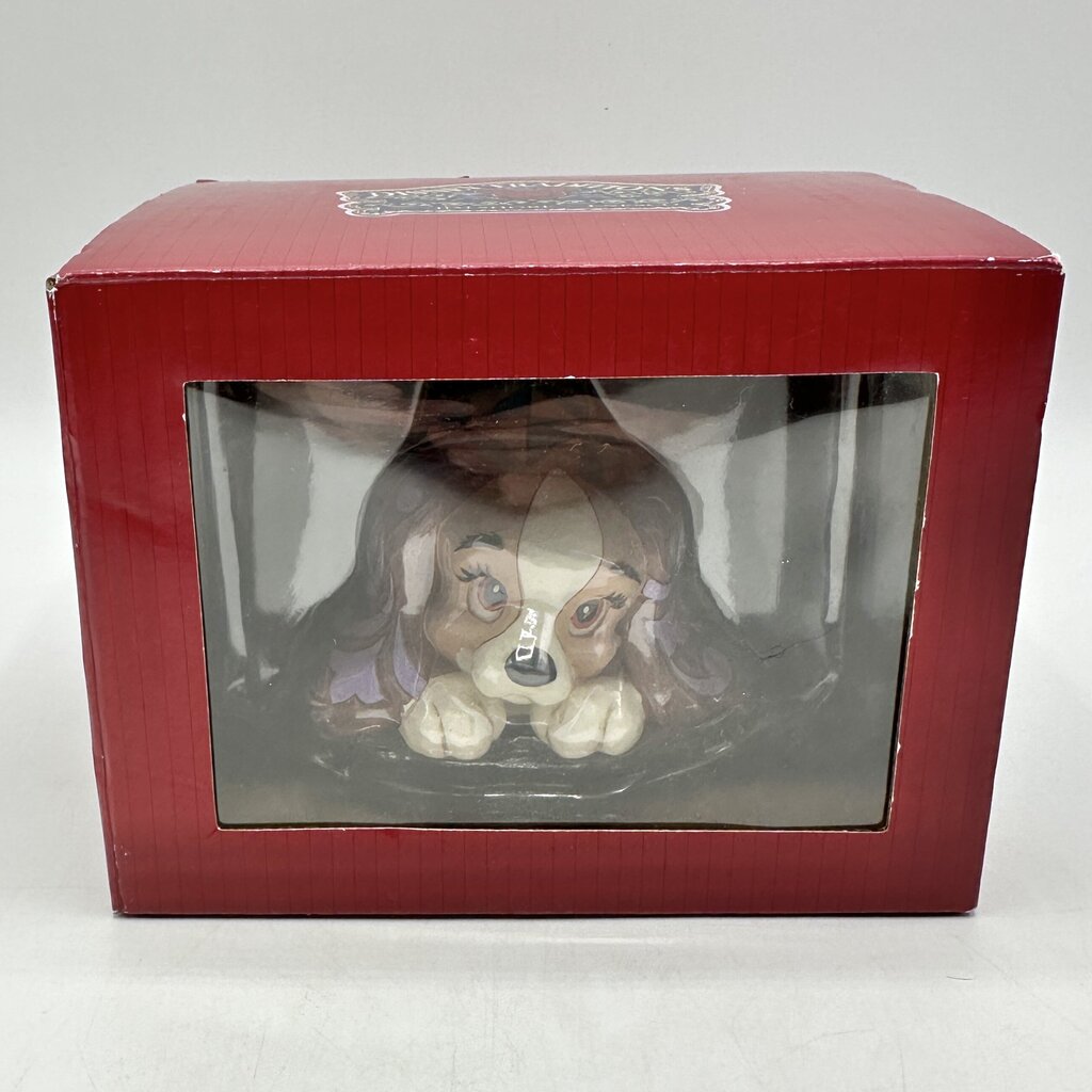 Enesco Jim Shore Disney Traditions “Lady And The Tramp” Lady Mini Figurine 6014332 NIB /cb