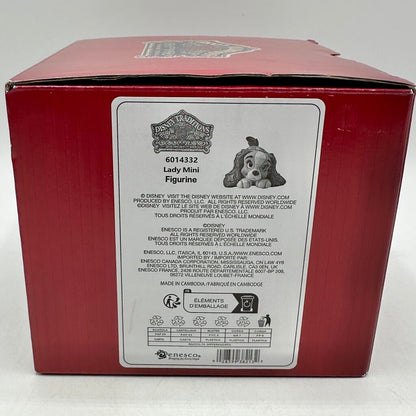 Enesco Jim Shore Disney Traditions “Lady And The Tramp” Lady Mini Figurine 6014332 NIB /cb