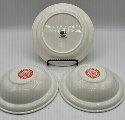 Set of 2 Bowls & 1 Salad Plate Portmeirion Pomona /j