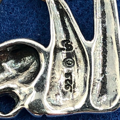 Silpada Sterling Silver Holy Family Christmas Brooch /b