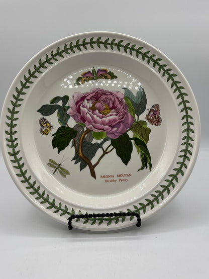 Set of 4 Portmeirion Botanic Garden Dinner Plates /j