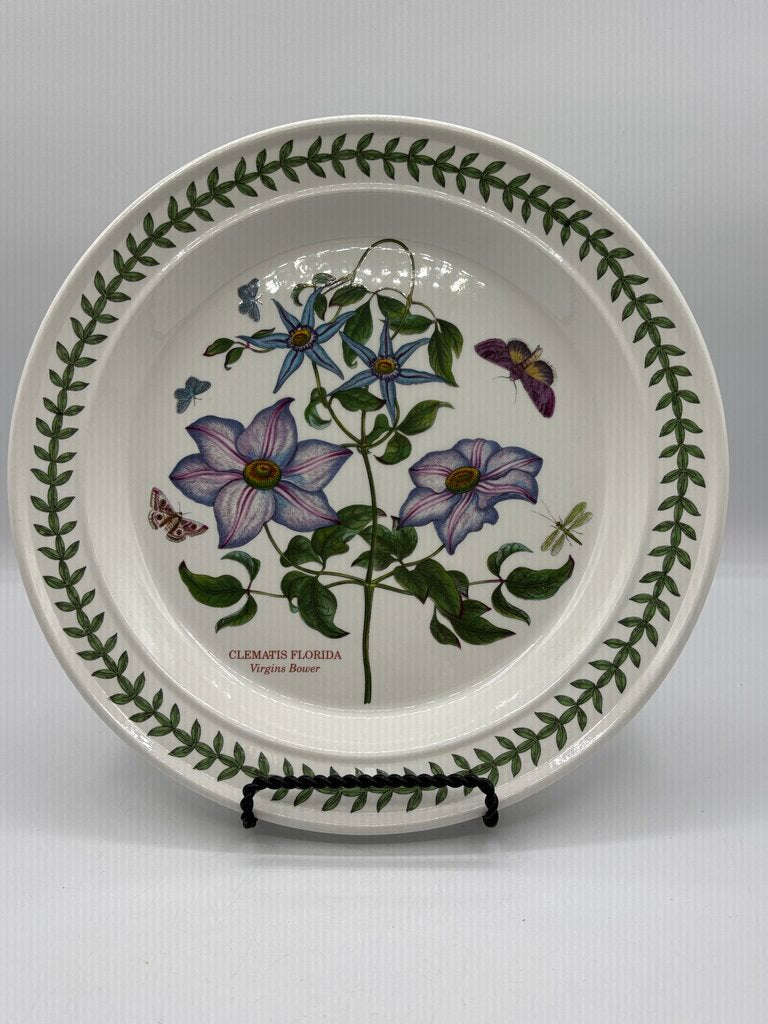 Set of 4 Portmeirion Botanic Garden Dinner Plates /j
