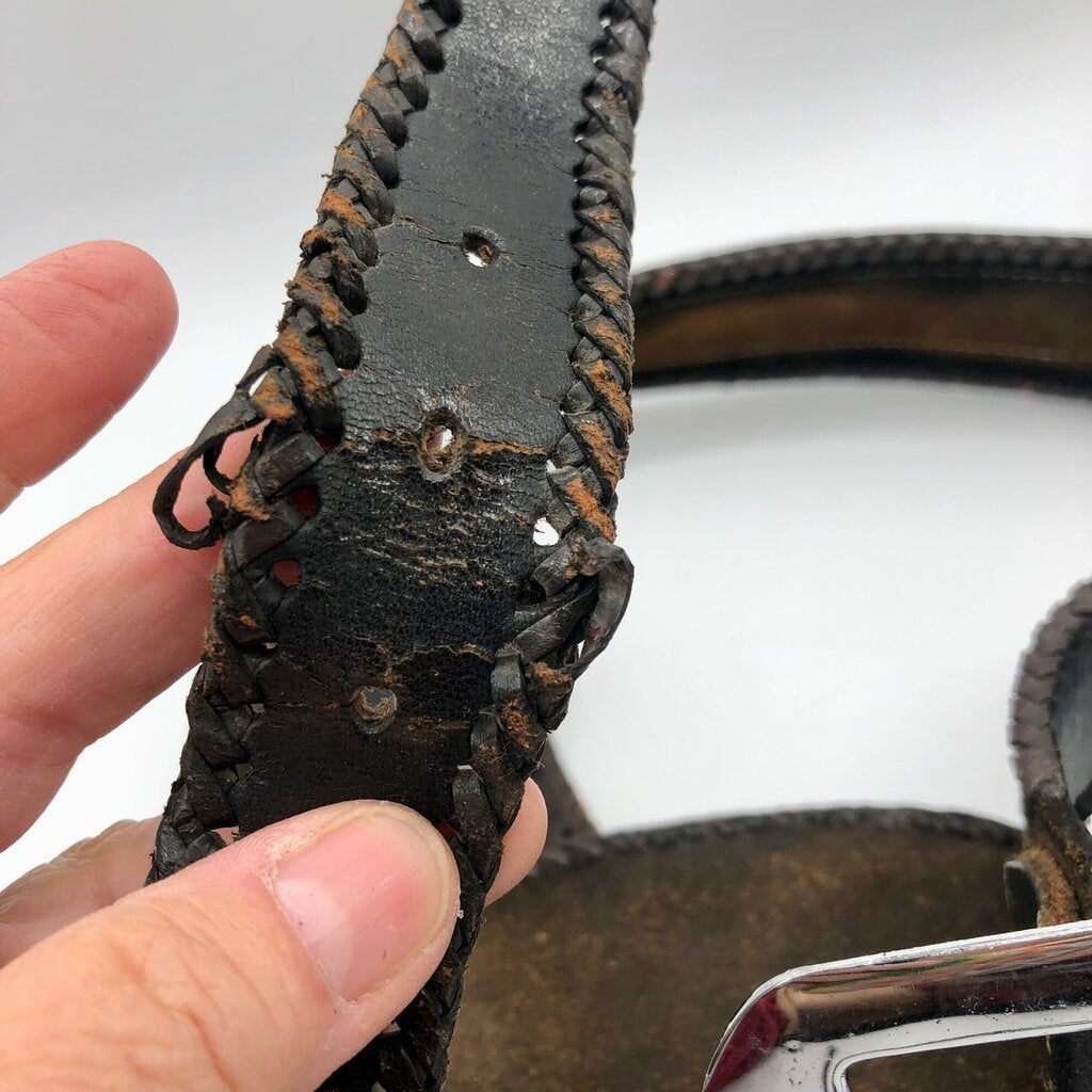 Vintage Hahn .45 BB Revolver Leather Fast Draw Holster