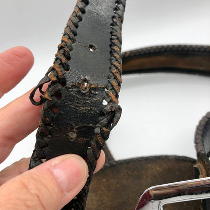 Vintage Hahn .45 BB Revolver Leather Fast Draw Holster