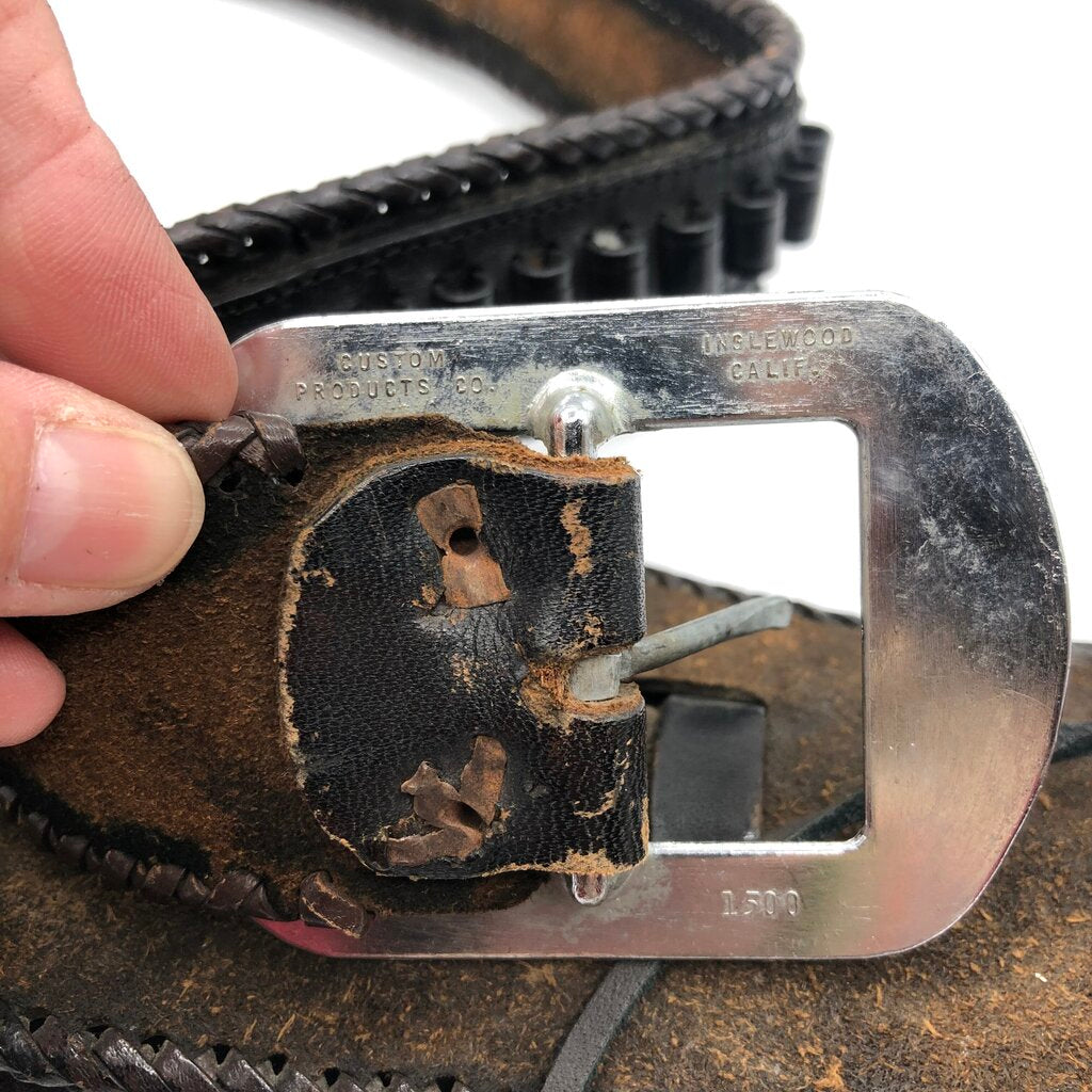 Vintage Hahn .45 BB Revolver Leather Fast Draw Holster