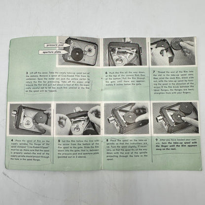 Vintage Kodak Brownie Movie Camera w/Box & Instructions AS IS /cb