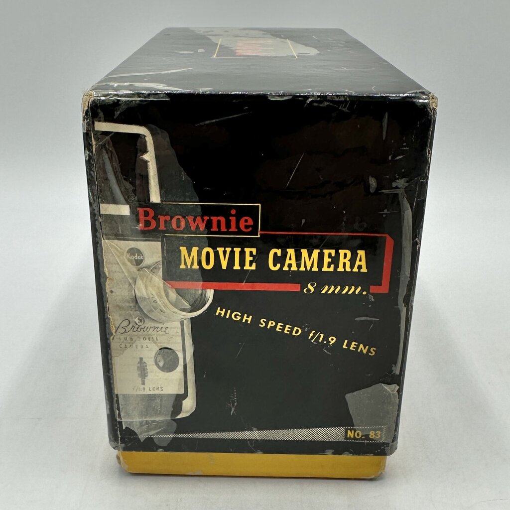 Vintage Kodak Brownie Movie Camera w/Box & Instructions AS IS /cb