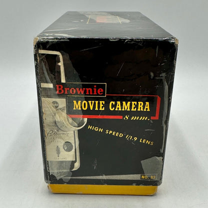 Vintage Kodak Brownie Movie Camera w/Box & Instructions AS IS /cb