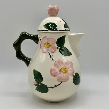 Villeroy & Boch Wilde Rose 5 Cup Teapot Made In Germany /cb
