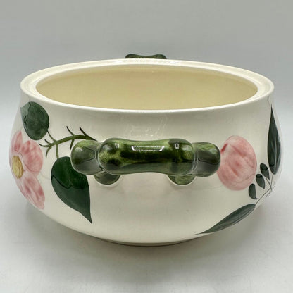 Villeroy & Boch Wilde Rose Covered Vegetable Bowl/Soup Terrine w/Notched Lid Made In Germany /cb