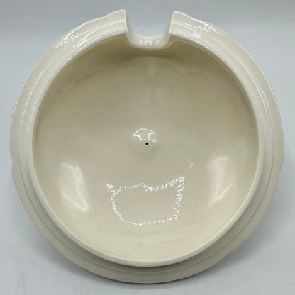 Villeroy & Boch Wilde Rose Covered Vegetable Bowl/Soup Terrine w/Notched Lid Made In Germany /cb