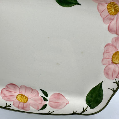 Villeroy & Boch Wilde Rose Cake Plate and Butter Tray Set/2 Made In Germany /cb