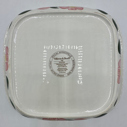 Villeroy & Boch Wild Rose Square 10” Casserole Dish Made In Germany /cb