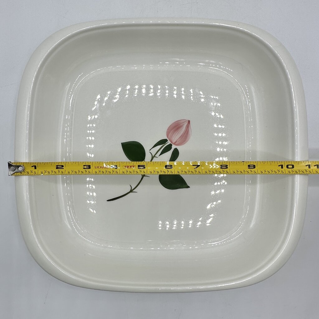 Villeroy & Boch Wild Rose Square 10” Casserole Dish Made In Germany /cb