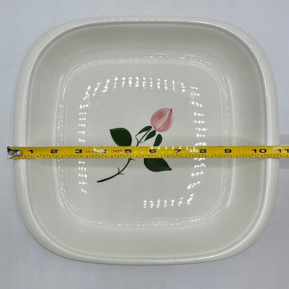 Villeroy & Boch Wild Rose Square 10” Casserole Dish Made In Germany /cb