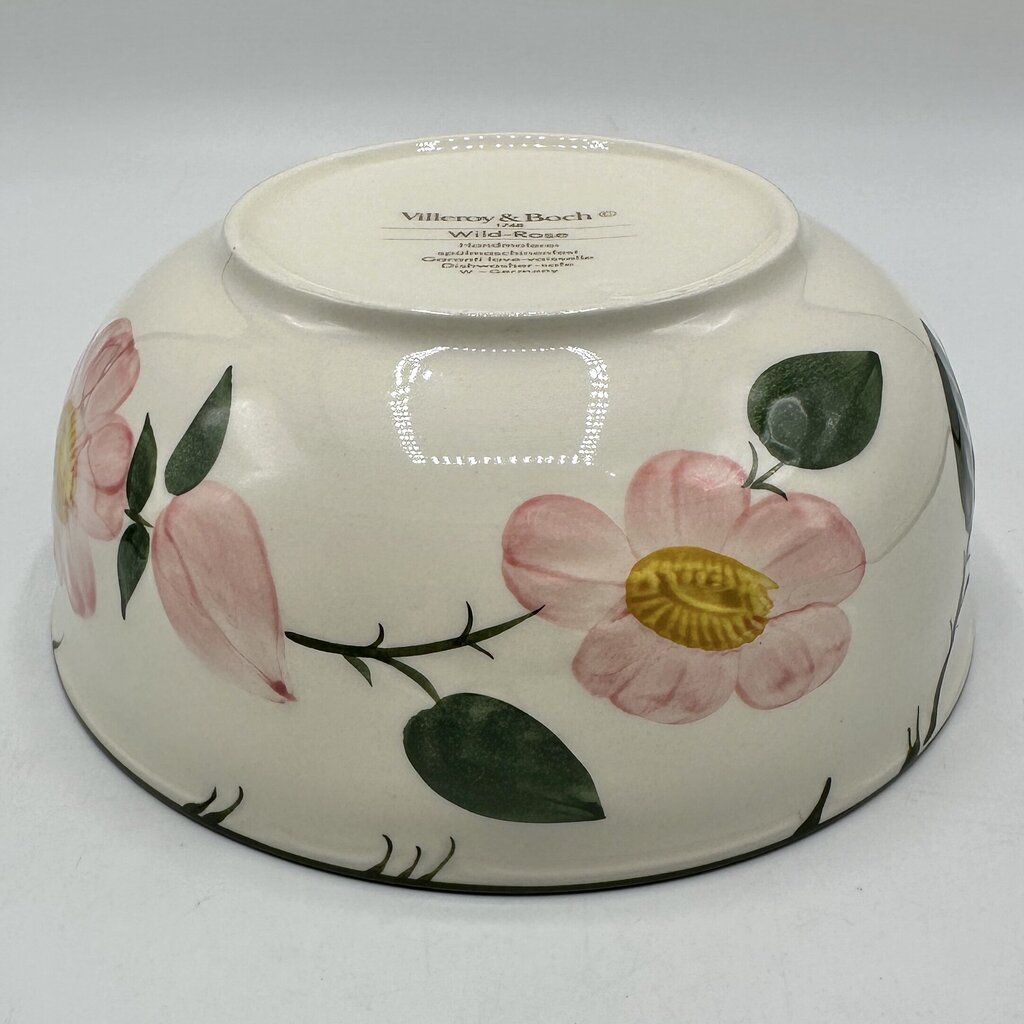 Villeroy & Boch Wild Rose 7” Round Vegetable Bowl Made In Germany /cb