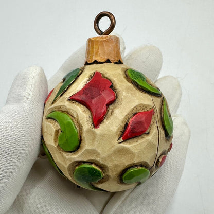 Set of 9 Jim Shore Heartwood Creek Hanging Christmas Ornaments Santa Tree Snowman Wreath Baubles /cb