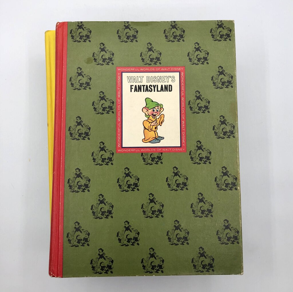 1965 Walt Disney 4 Volume Book Set /b