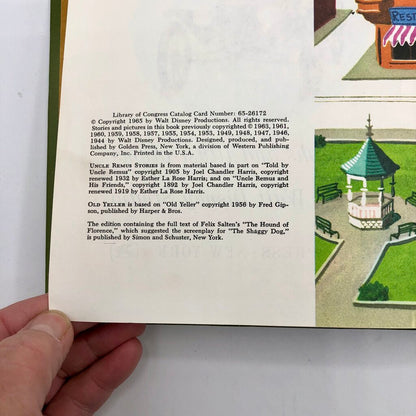 1965 Walt Disney 4 Volume Book Set /b