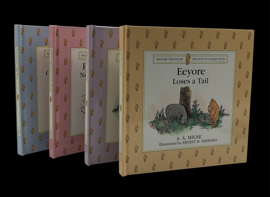 4 Volume Set 1994 Winnie The Pooh Pop Up Books /b