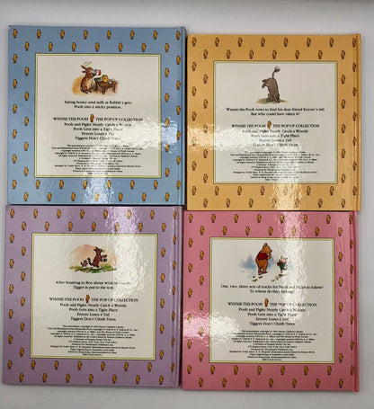 4 Volume Set 1994 Winnie The Pooh Pop Up Books /b