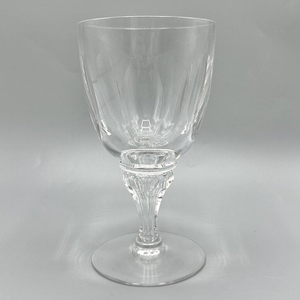 Vintage Royal Leerdam Queen Juliana 6 1/2” Water Goblet Netherlands /cb